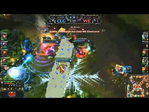 Clg.EU vs Team WE game 3 (only kills)