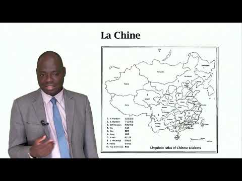 Leçon 1 :  Généralités sur la langue chinoise - Dr Alexis ABODOHOUI