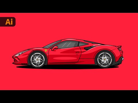 Lets draw the Youtube Button Adobe Illustrator Flat Design Tutorial