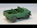 Matchbox Moko Restoration Land Rover Nr 12A Diecast Car Driver Casting