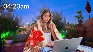 4am Productive day in Morocco | mum & daughter trip