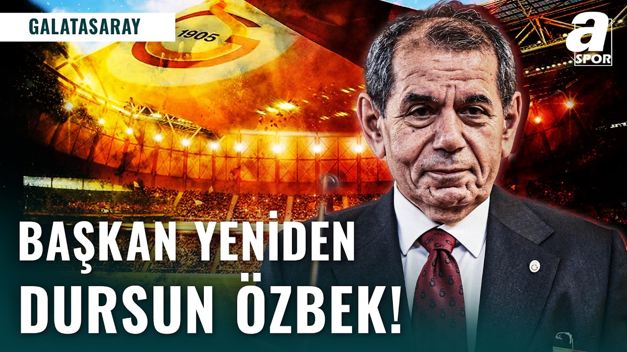 Galatasaray’da Tarihi Seçim: Dursun Özbek Kazandı