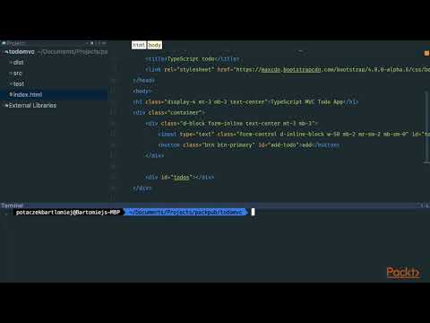 Learning TypeScript Fundamentals Project Bootstrapping | packtpub com