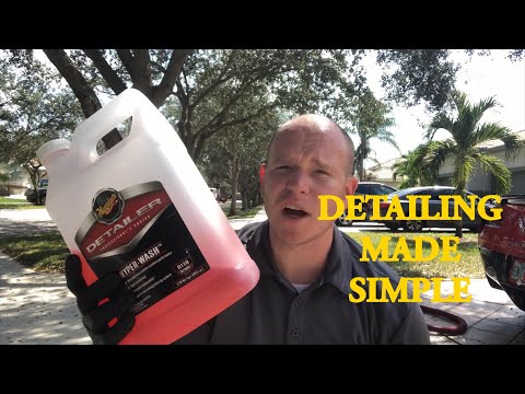 Meguiars Hyper Wash - Testing on the Stingray Corvette