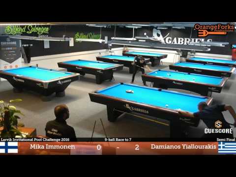 Mika Immonen v Damianos Yiallourakis | Semi Final | Larvik Invitational 2016