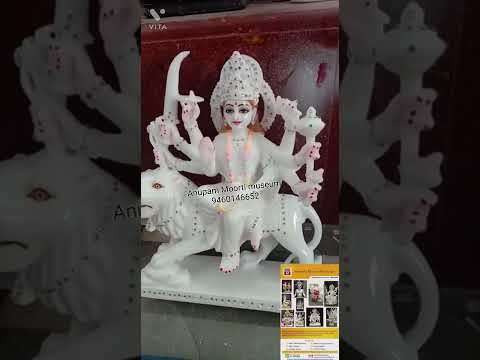 Marble Durga Mata Statue