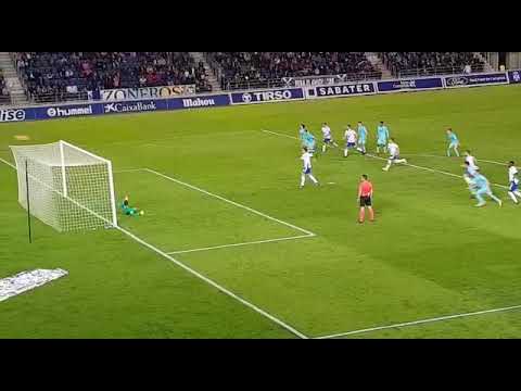 Cd tenerife 1 fc barcelona B 3 penalty fallado aitor sanz