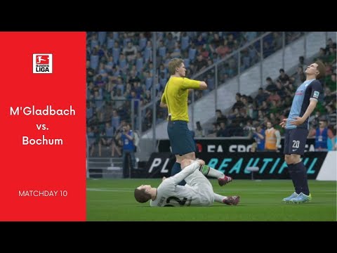 Bor. M'Gladbach - VFL Bochum 2-2 | Highlights | Matchday 10 - Bundesliga 2021/22 | FIFA 16