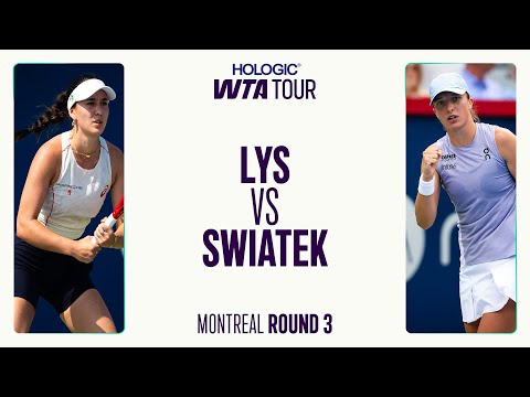 Eva Lys vs. Iga Swiatek | 2025 Montreal Round 3 | WTA Match Highlights