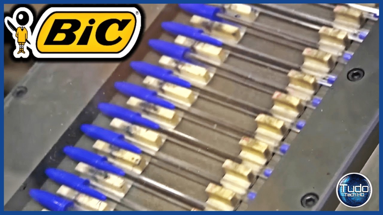 How BIC Pens Are Made – The Incredible Industrial Manufacturing Process of Ballpoint Pens