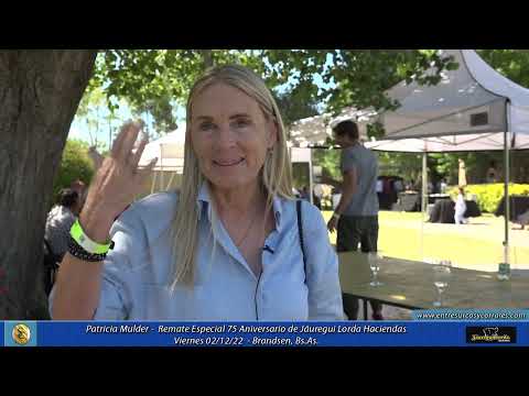 02-12-22 - Patricia Mulder - Remate Especial 75 Aniversario de Jáuregui Lorda Brandsen, Bs.As.
