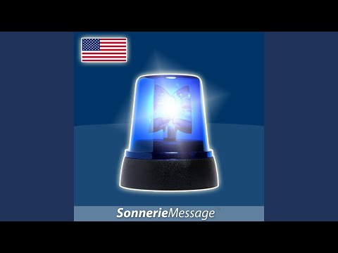 Sirène Police Americaine - Gyrophare Police Flics Ambulance Corps De Pompiers Sonnerie Usa...