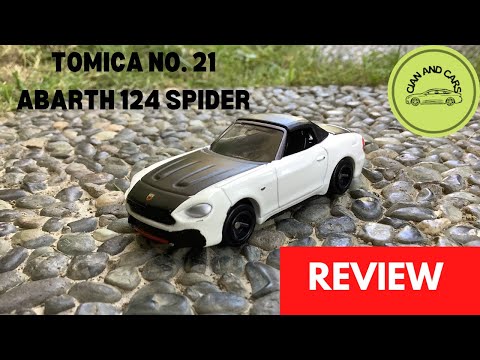 Tomica no. 21 Abarth 124 Spider Review | Cian and Cars