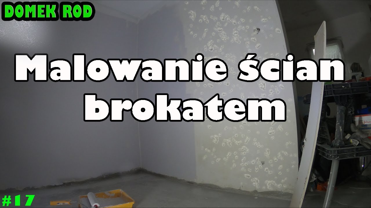 Malowanie ścian, Farba z brokatem
