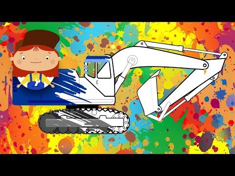 Doctor Mac Wheelie auf Deutsch. Farben Lernen mit McWheelie.