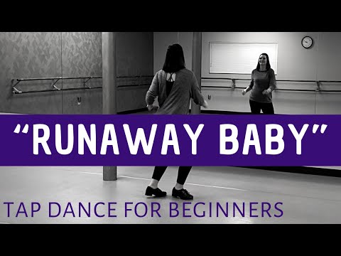 BEGINNER TAP DANCE - "Runaway Baby" | Bruno Mars | Easy Tap Dancing Choreography!