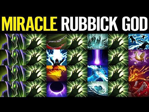 MIRACLE IS NOT HUMAN - Blow Your Mind Dota 2 [Rubick] OverPower Plays