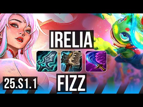 IRELIA vs FIZZ (MID) | KR Master | 25.S1.1