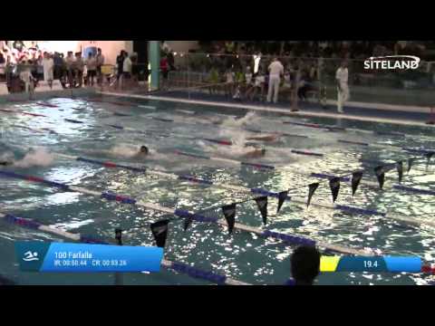 Eliminatorie 2 dei 100 Farfalla  Assoluti Maschi Agonisti - 18 Memorial  Chiara Giavi