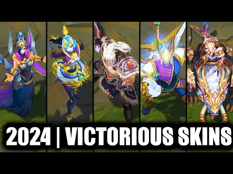 All Victorious Skins Spotlight 2024 (League of Legends)