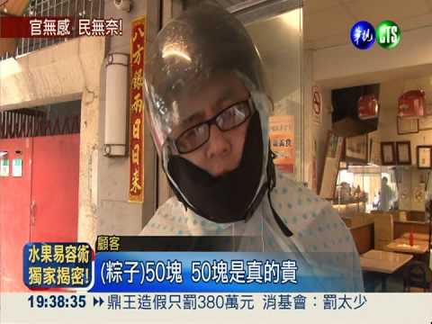 民生物價漲翻天 管中閔稱物價穩