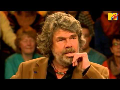 Reinhold Messner weint ganz fürchterlich (Mann weint)