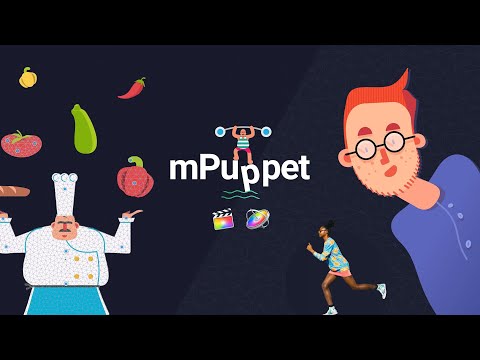 mPuppet - Real Puppet Tool Plugin for Apple Motion and FCP - MotionVFX