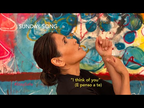 Tanita Tikaram - Sunday Song - I think of you  ( ' E Penso A te ' ) (Lockdown Version, 2020)