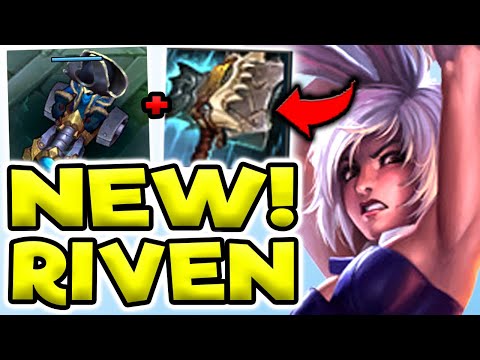 *NEW* RIVEN HULLBREAKER CANT BE STOPPED! (NEW HUGE UPDATE) - Riven TOP Gameplay Guide Season 11