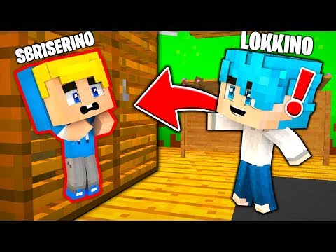 SBRISERINO SI NASCONDE A CASA DI LOKKINO!! - Minecraft ITA Roleplay