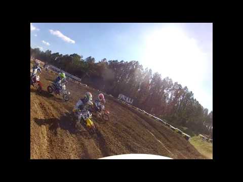 Brantley Schnell 2012 Mini O's 65cc 10-11 Mod SX Main Event GoPro Rear View!