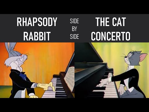 Rhapsody Rabbit & Cat Concerto | Side by side