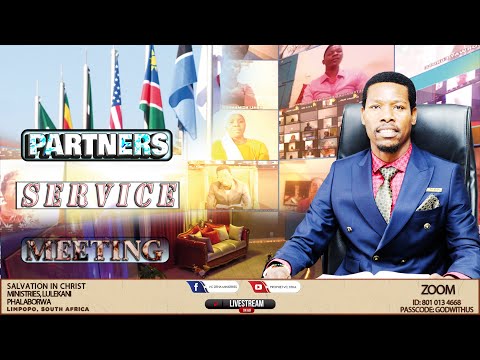 PARTNERS ZOOM PRAYER MEETING LIVE  SERVICE WITH PROPHET V.C ZITHA - 27TH OCTOBER 2022 (THURSADAY)