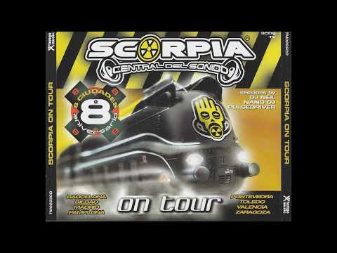 Scorpia - On Tour - 8º Aniversario - 3 CD's - 2001 - Tempo Music