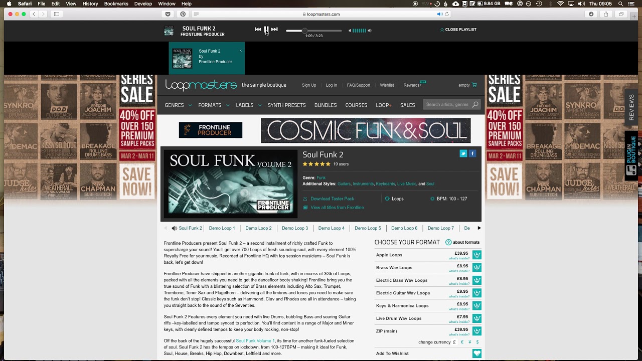 Loopmasters Soul Funk vol 2 Sampler