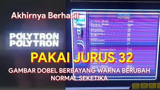 Download lagu POLYTRON 32T1500 LED TV HAS SHADOWS AND PURPLE COLOR #vlog 127 mp3