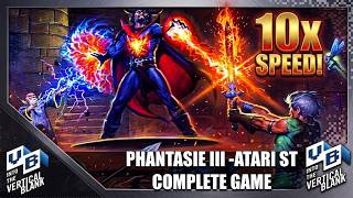 Phantasie III! Atari ST! Full Game @ 10x Speed