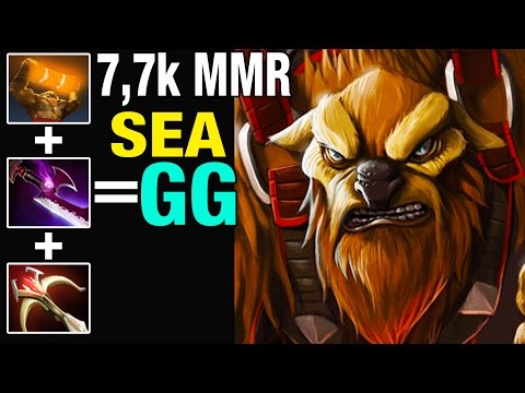 Ah Jit 7,7k MMR Plays Earthshaker With Sivler edge and Daedalus - Dota 2