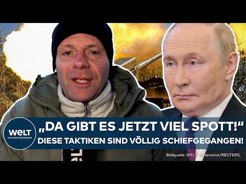 UKRAINE-KRIEG: "Viel Spott!" - Taktik-Analyse! Darum kommen die Russen im Abnutzungskrieg kaum voran