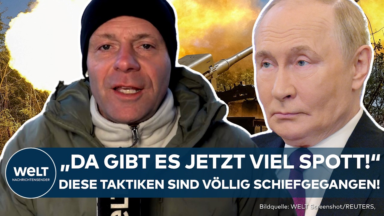 UKRAINE-KRIEG: "Viel Spott!" - Taktik-Analyse! Darum kommen die Russen im Abnutzungskrieg kaum voran