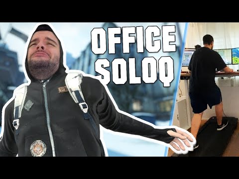 OFFICE SOLOQ SCHMERZEN & AUF LAUFBAND LAUFEN! 🏃‍♂️ - Office SoloQ Abenteuer | TrilluXe