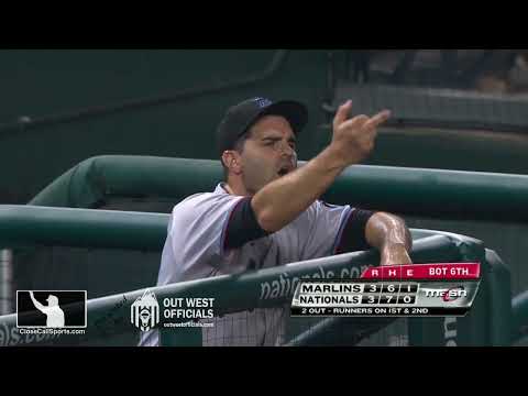 Ejection 103 - Richard Bleier Ejected as He Sends a Visual Signal of Disproval to Umpire Cory Blaser