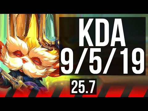 HEIMERDINGER vs KLED (TOP) | 56k DMG, 9/5/19, 500+ games | KR Master | 25.7