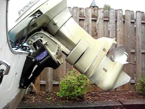 Sold!: Panther Model 55 Tilt and Trim, lifting my 50HP Evinrude