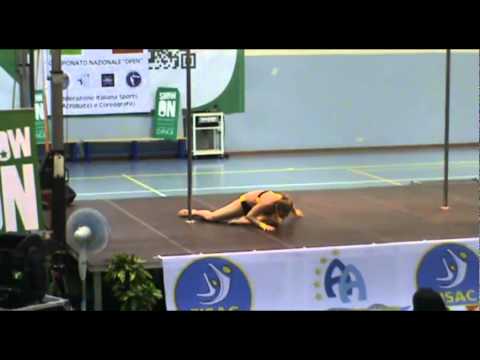 Sara Brilli -16/06/2012- Italian Pole Championship Cat.Singolo Femminile Avanzato