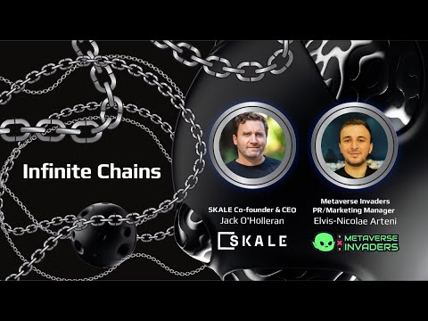 Metaverse Invaders Demo | Infinite Chains Podcast ft. Elvis Arteni & SKALE CEO Jack O'Holleran