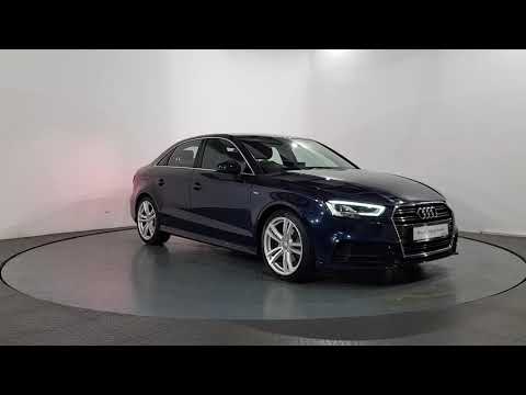 181D26511 - 2018 Audi A3 Saloon S-line 1.6TDI 116 S-Tronic  Tech Pack Free ...
