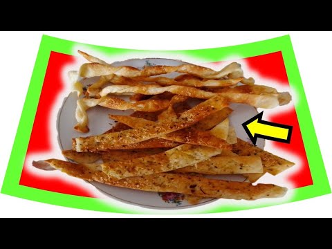 Receta de GRISINES CASEROS CROCANTES SABORIZADOS FÁCILES sin levadura:[(Grisines con Masa de Tarta)]