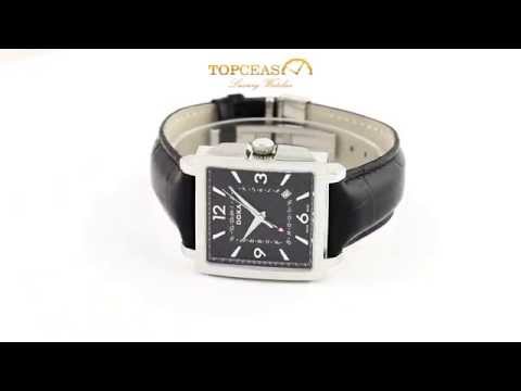 Doxa Quadro II Automatic GMT Steel Black (291.10.103n.01) - Full HD