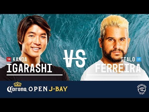 Kanoa Igarashi vs. Italo Ferreira - Quarterfinals, Heat 4 - Corona Open J-Bay 2019
